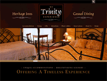 Tablet Screenshot of mytrinityexperience.com